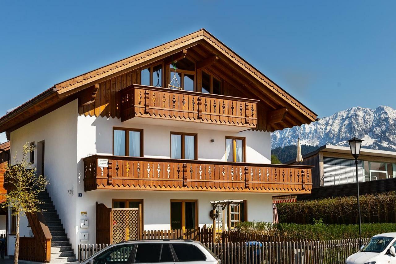 Ferienwohnung Wetterstein Garmisch-Partenkirchen Zewnętrze zdjęcie
